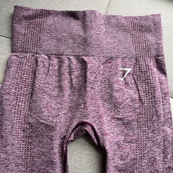 Gymshark Vital Seamless Leggings, light pink/purple, Size small - Picture 1 of 5